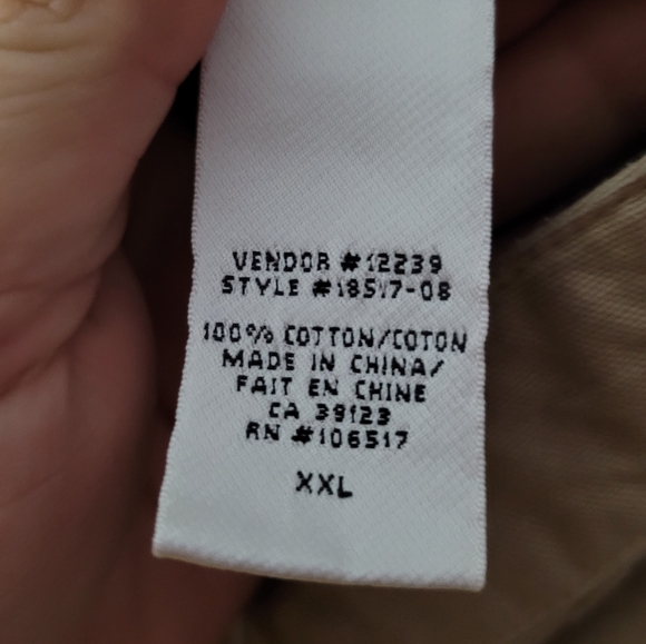 NORTHERN REFLECTIONS | Villager cotton wide leg khaki crop pants - Picture 10 of 11